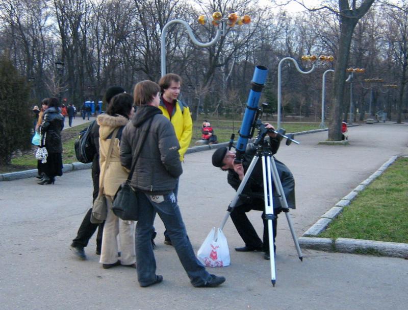 Настройка телескопа