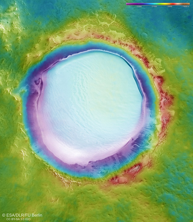 Марс_кратер Королёв