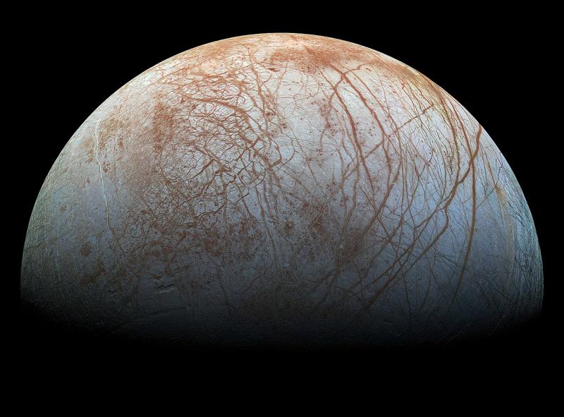 Супутник Юпітера - Європа і його дивовижна поверхня